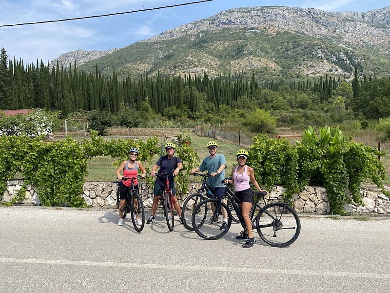 Biking & wine tasting Dubrovnik countryside