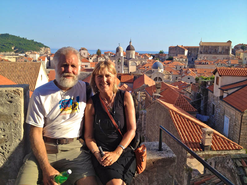 The Dubrovnik Old City and panorama