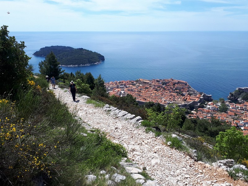 The Dubrovnik panoramic trails