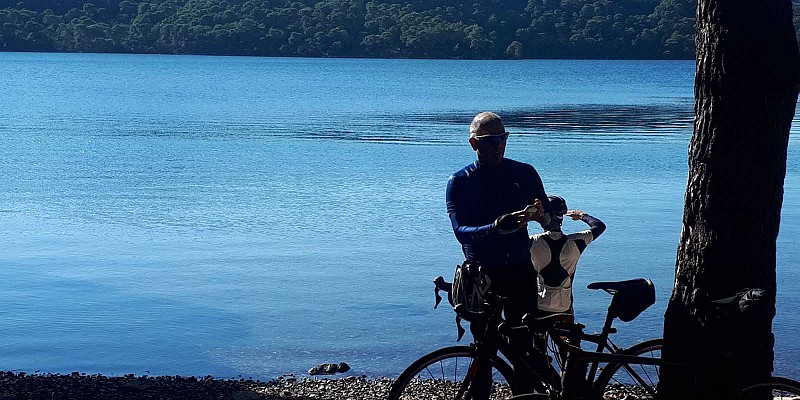 Croatian coast cycling journey